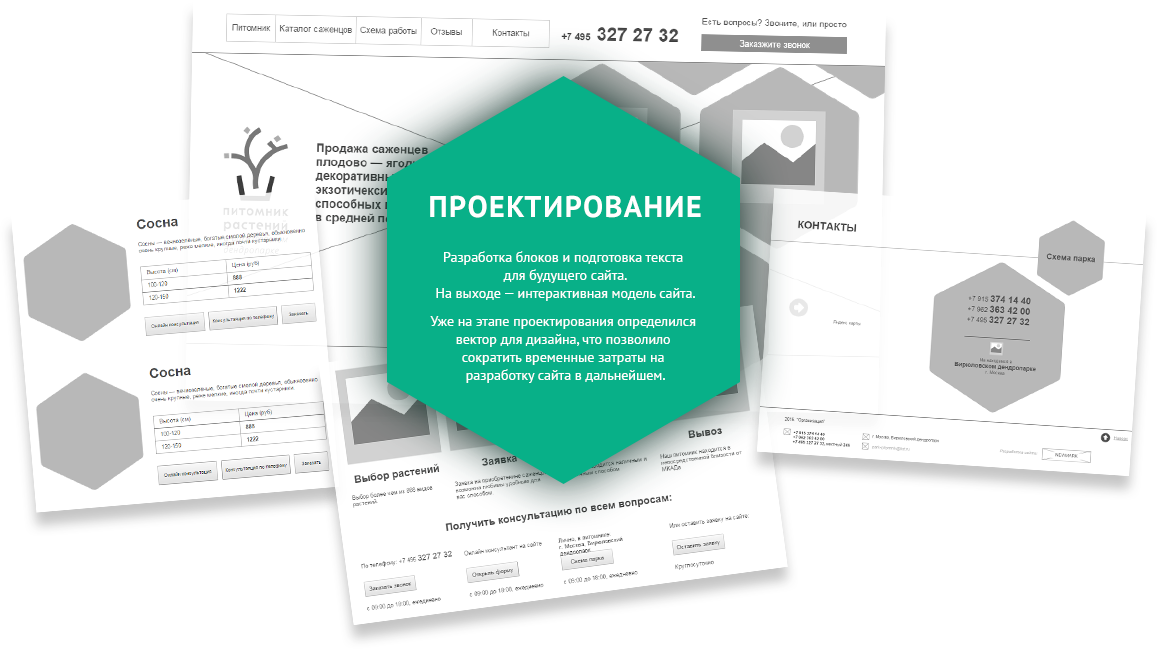 Питомник растений - проектирование